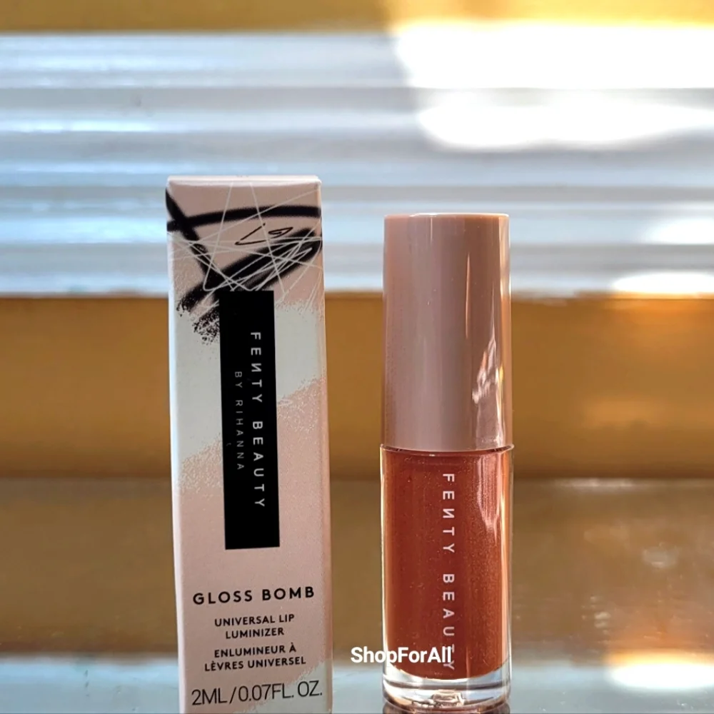 FENTY BEAUTY FENTY GLOW 01 Gloss Bomb Universal Lip Luminizer 2 ml Mini Size